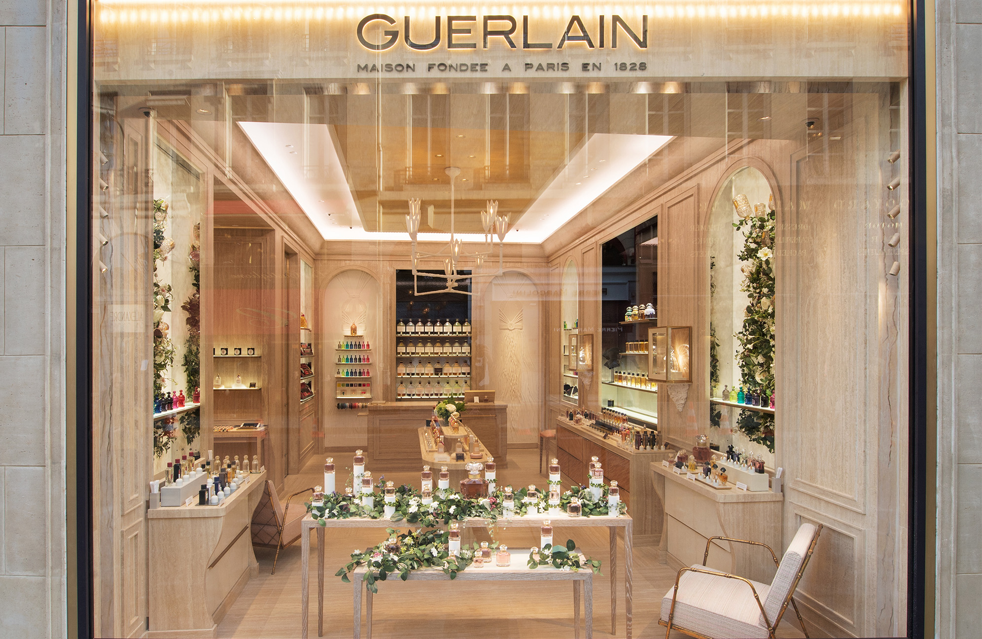 Guerlain Sign Owned By Louis Vuitton Moet Hennessy LVMH Corporation In  Perfume And Cosmetics Store On February 10, 2020 In Russia, Tatarstan,  Kazan, Pushkin Street 2. Stock Photo, Picture And Royalty Free Image. Image  141312254.