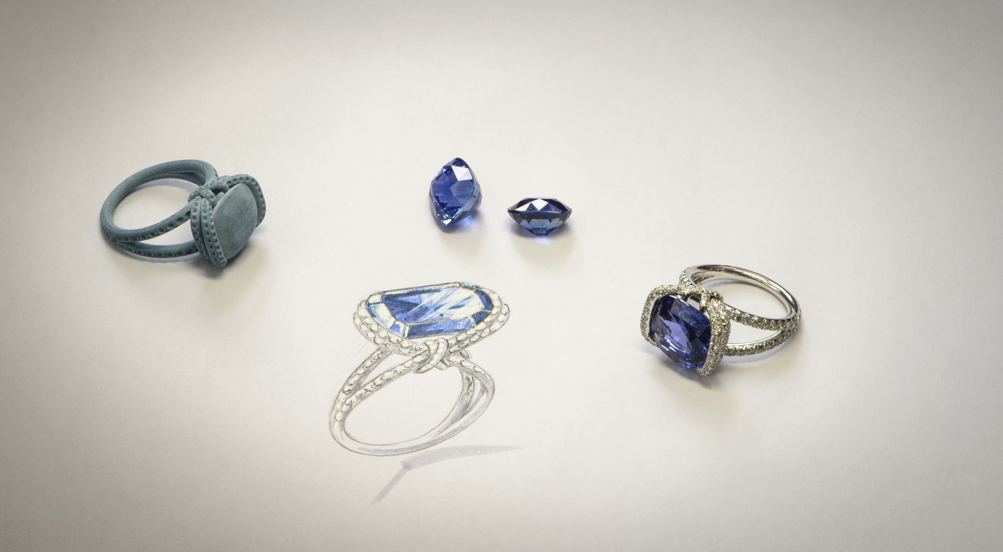 Collections of high jewellery Liens by Chaumet