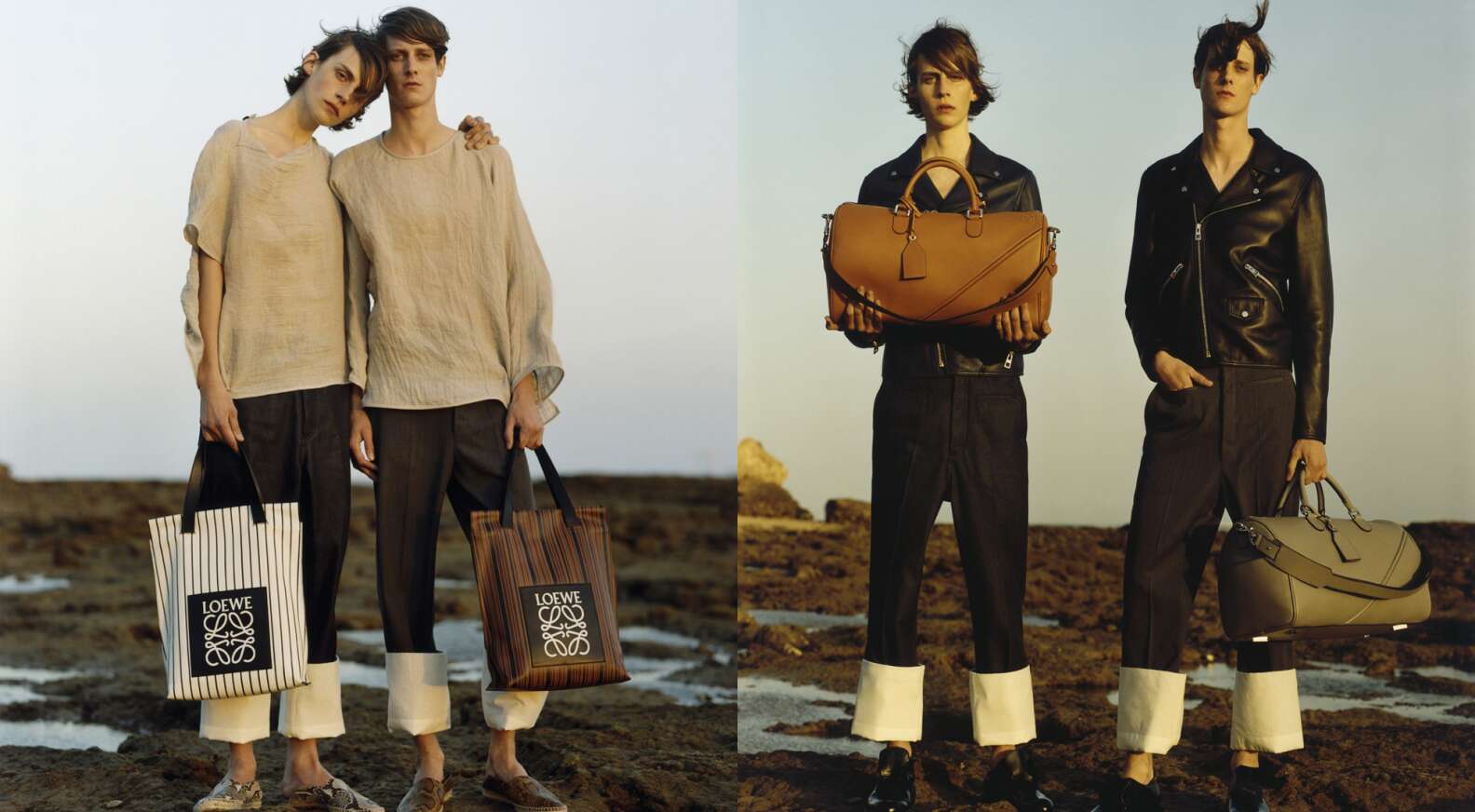 First Loewe collection by Jonathan 