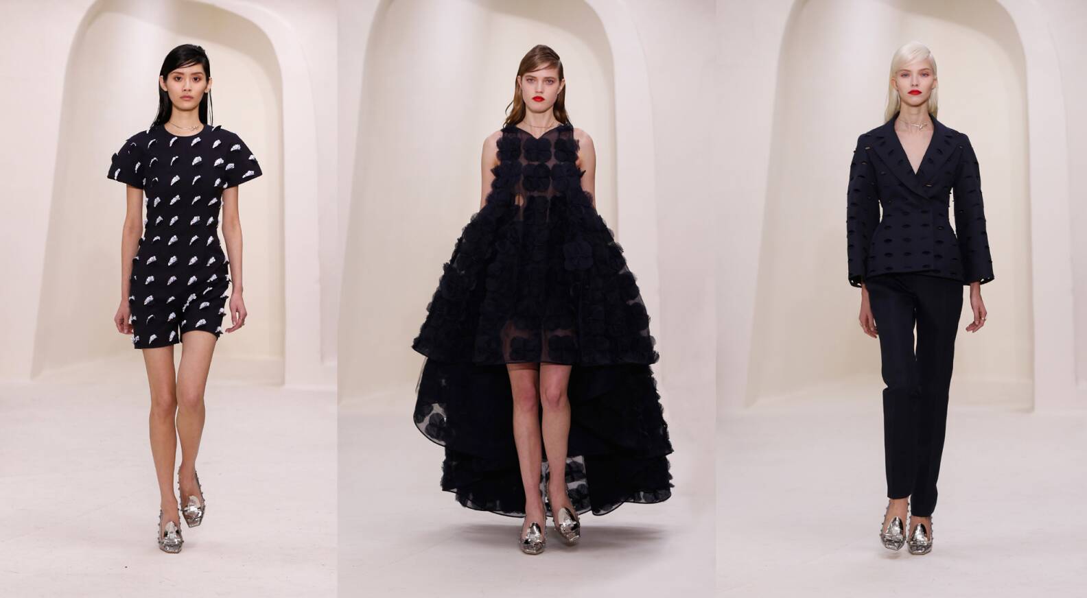 Показ коллекции Высокой моды Dior весналето  2014  LVMH