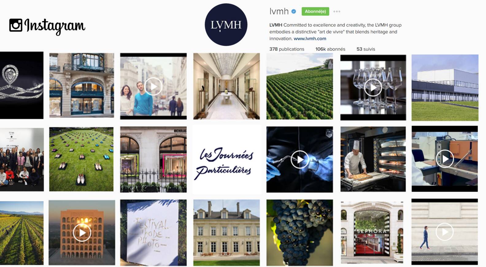 Les Journées Particulières 2016: sharing the experience on social networks  - LVMH