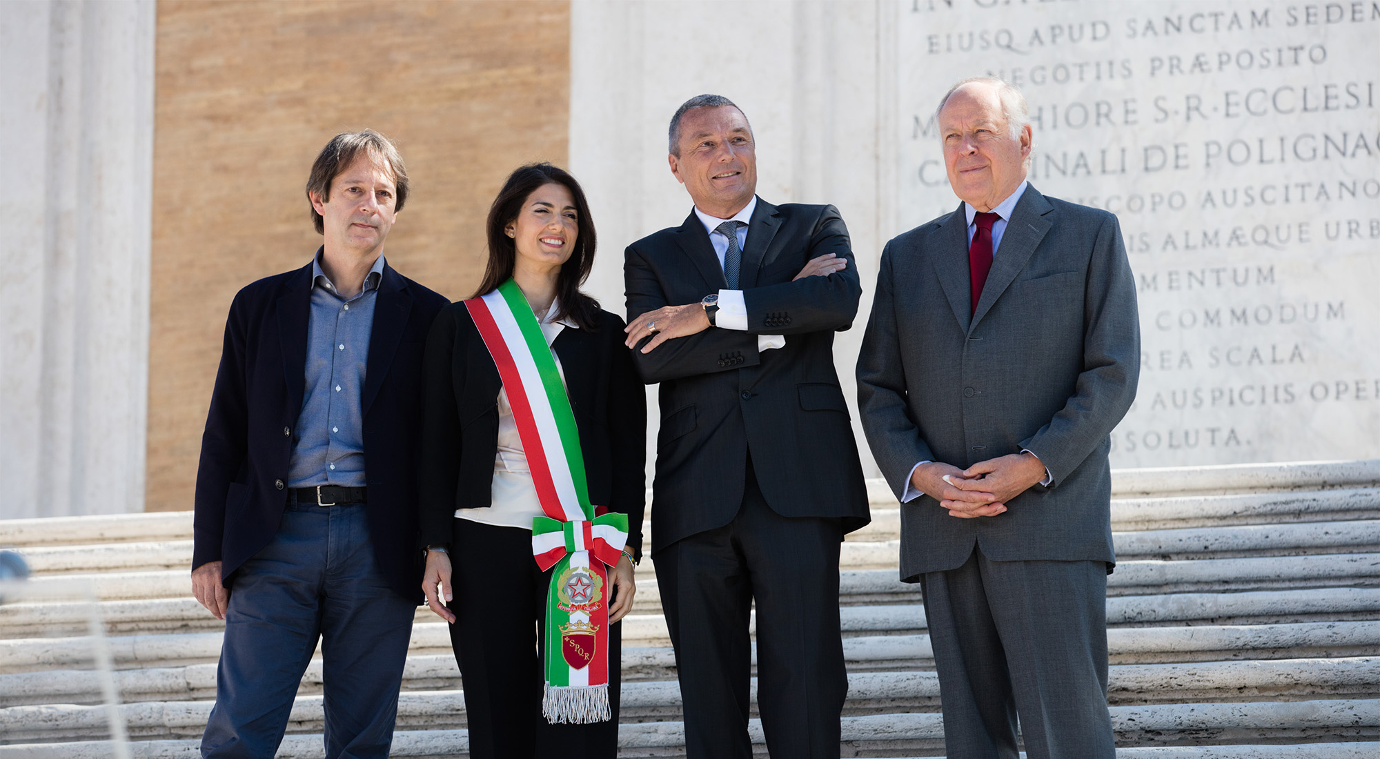Bulgari celebrates inauguration of Spanish Steps in Rome - LVMH