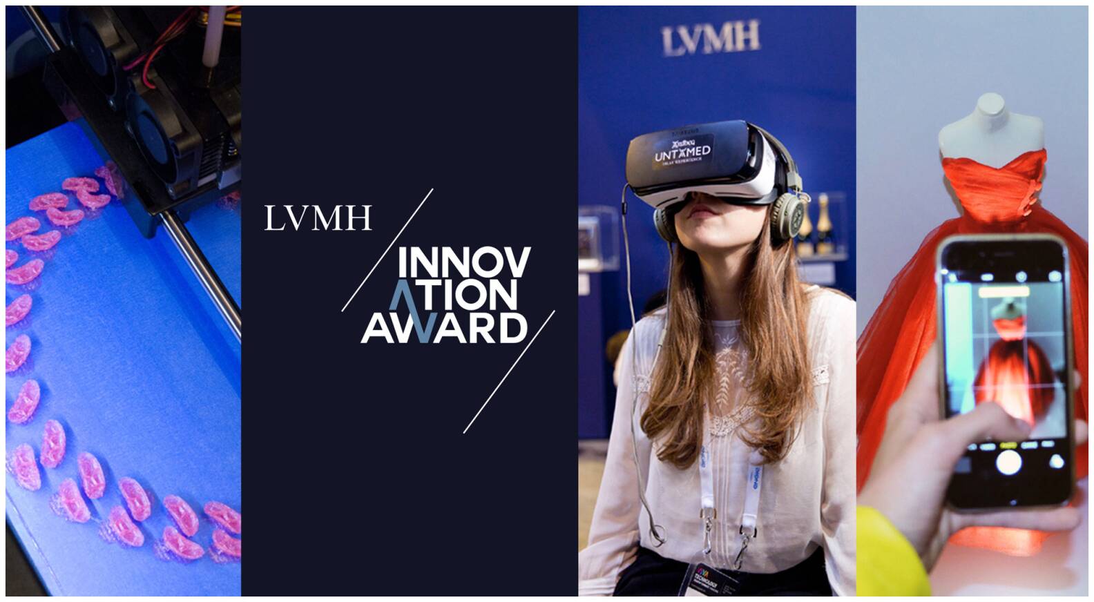 Person Holding Mobile Phone with Logo of Company LVMH Moet