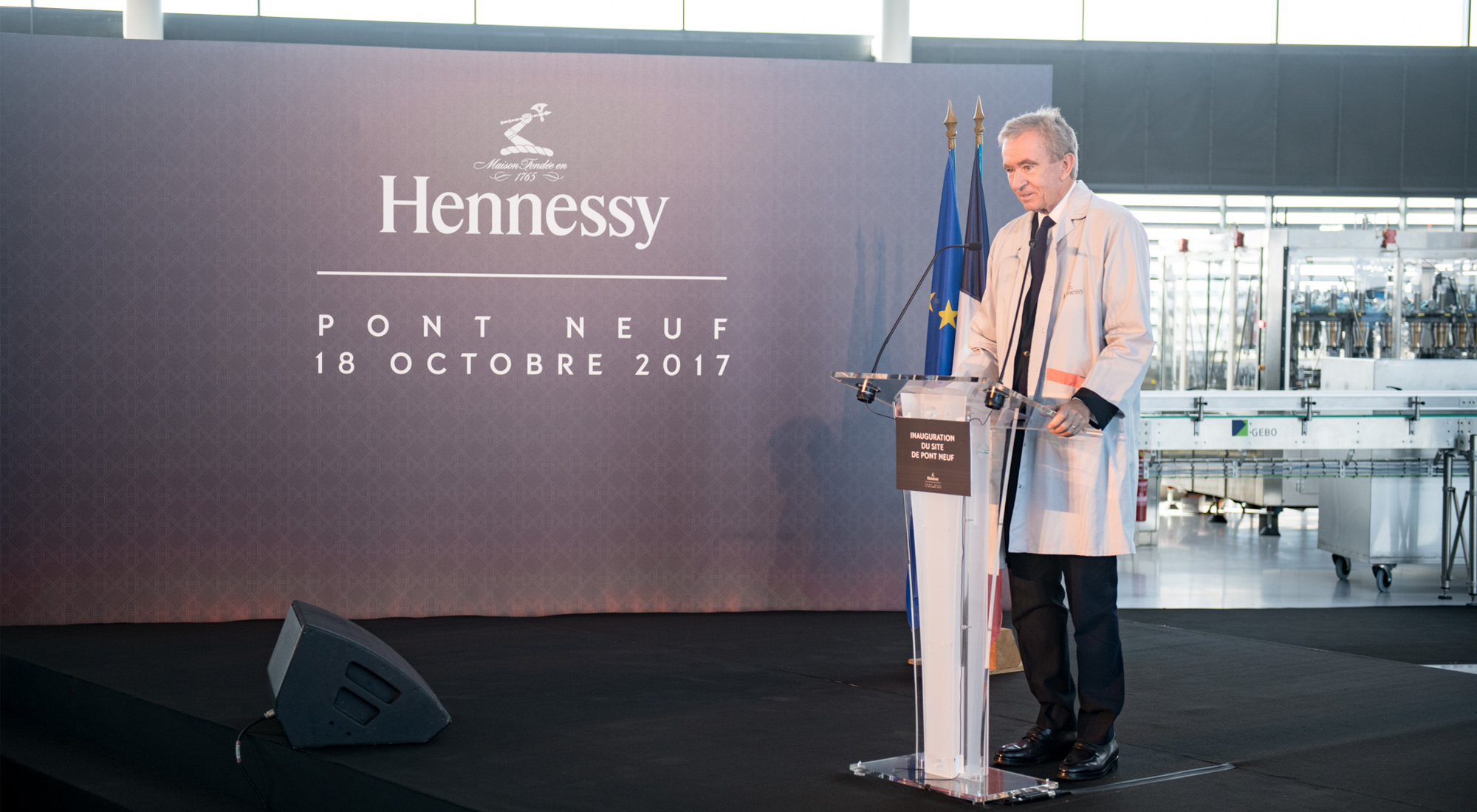 Hennessy inaugurates new Pont Neuf bottling and logistics facility