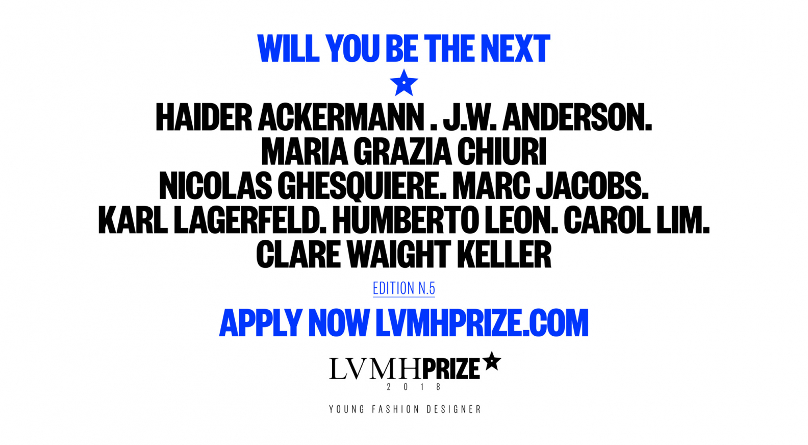 Winner takes it all: the 2018 LVMH prize - Lux Magazine