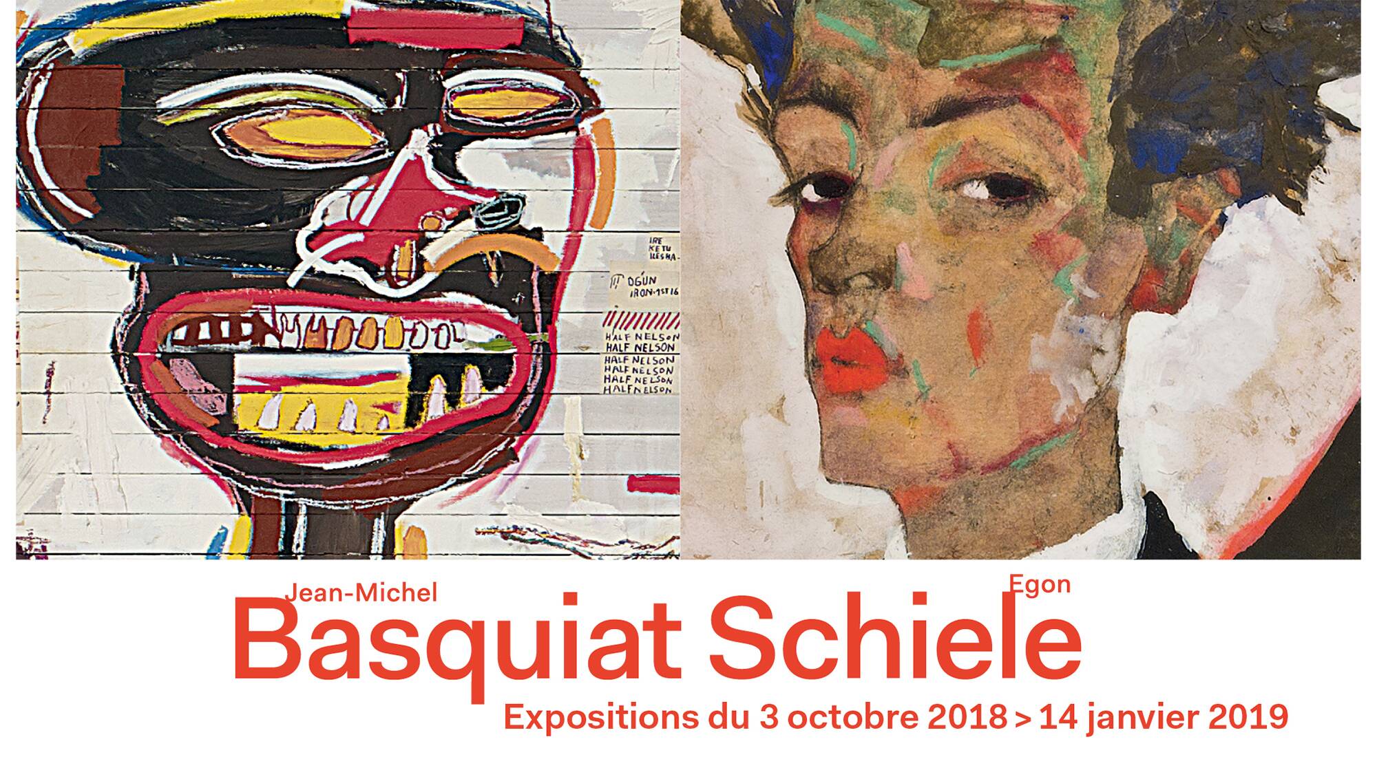 “Jean-Michel Basquiat – Egon Schiele”, an exceptional double exhibition at the ...2000 x 1100