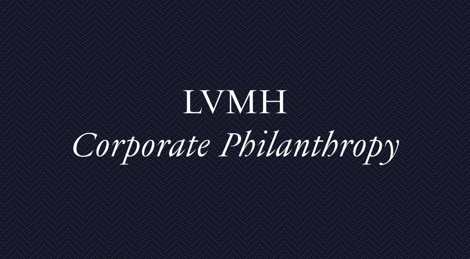 LVMH Corporate Initiative