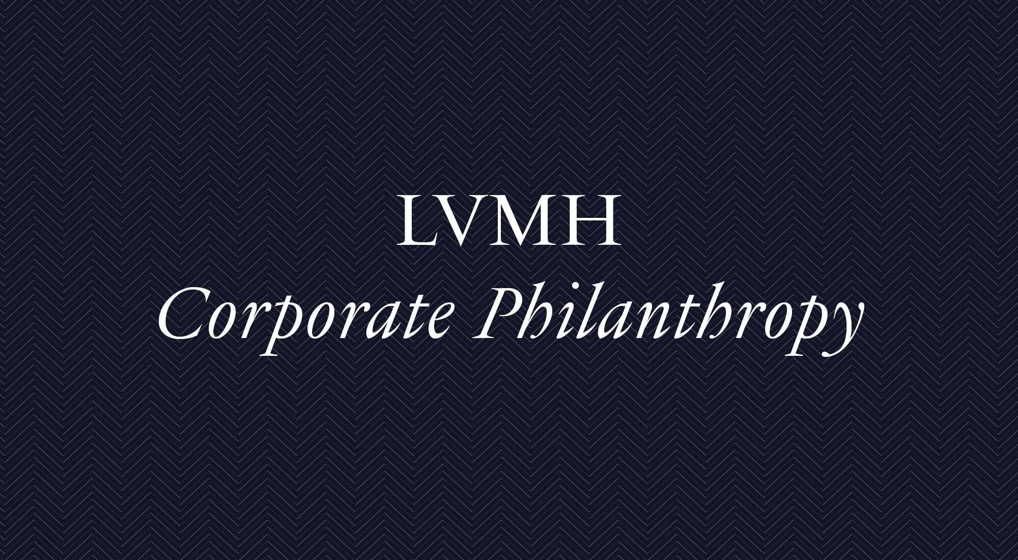 Corporate Philanthropy - Initiative