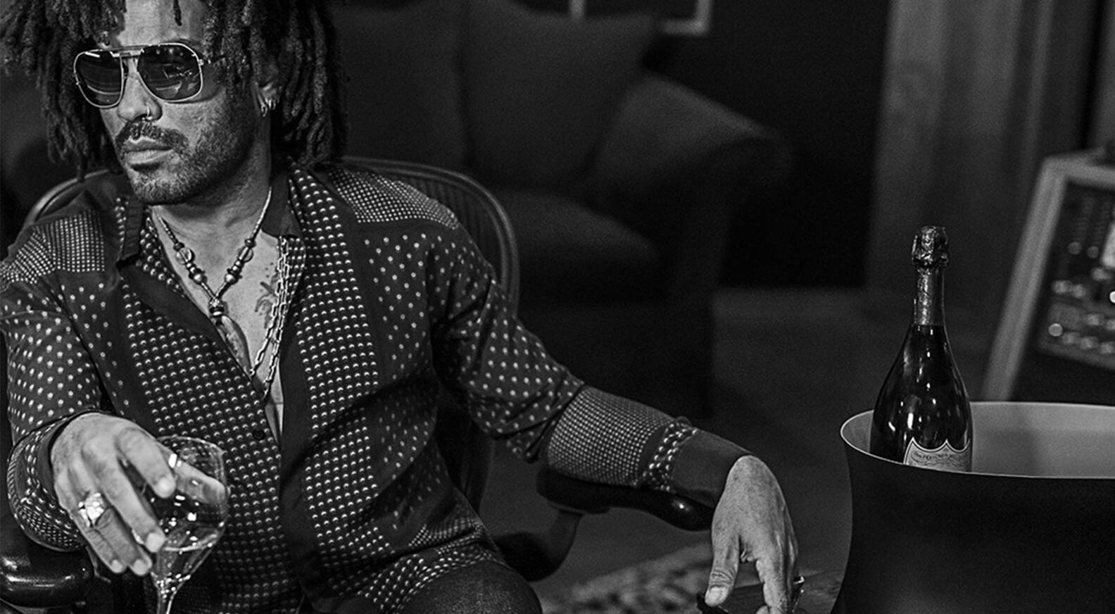 Dom Pérignon chooses Lenny Kravitz as Creative Director for new campaign -  LVMH
