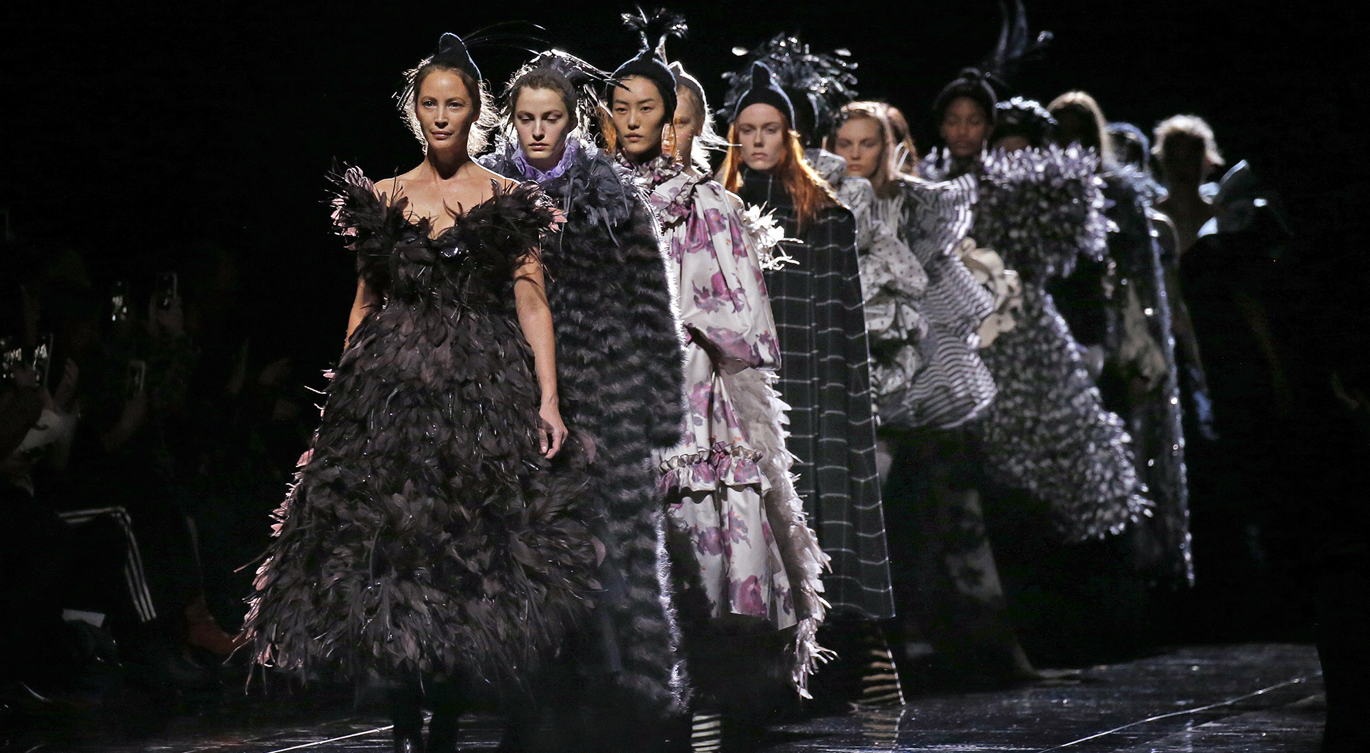 Marc Jacobs for Louis Vuitton at Paris fashion week