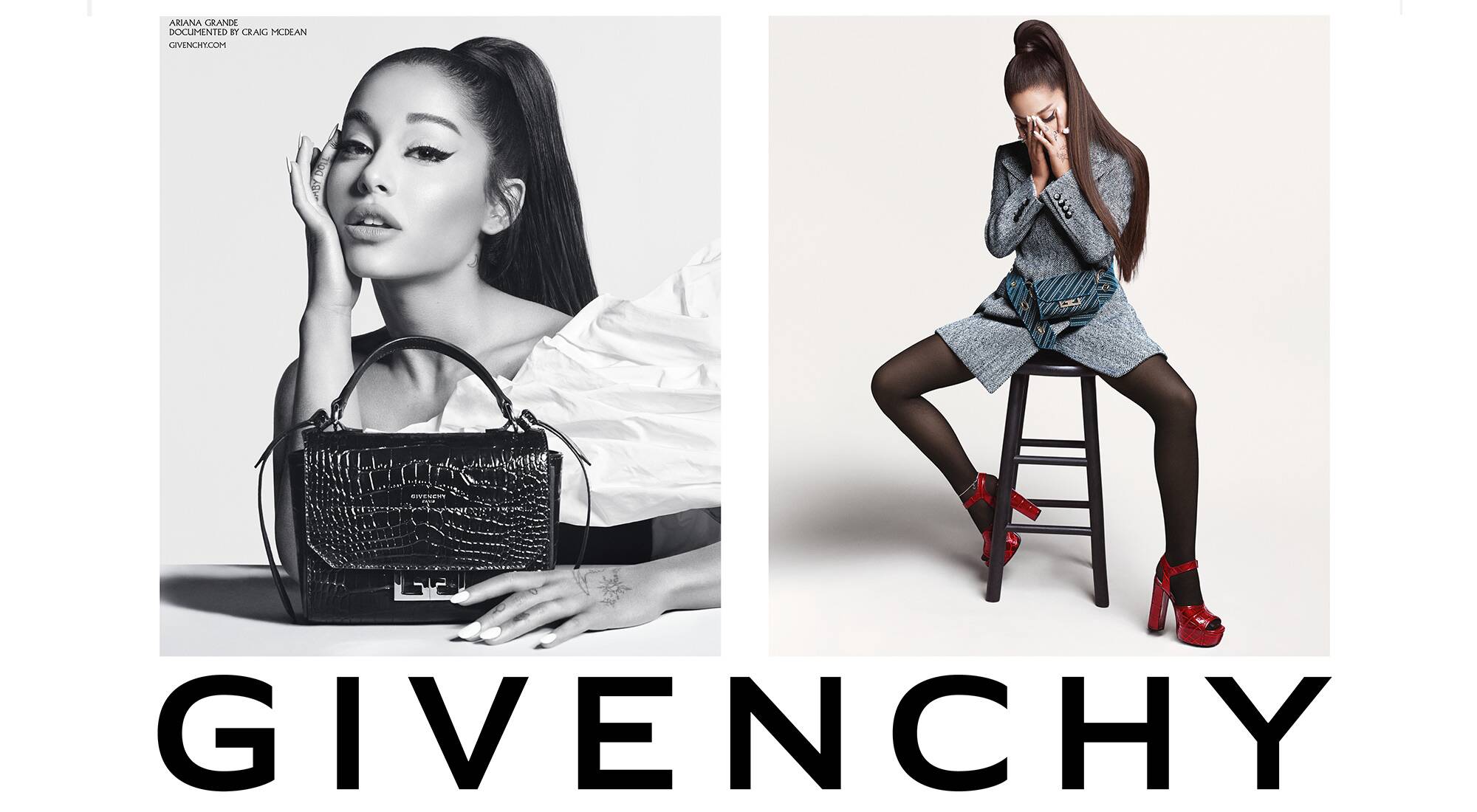 Givenchy unveils #Arivenchy campaign starring new muse Ariana
