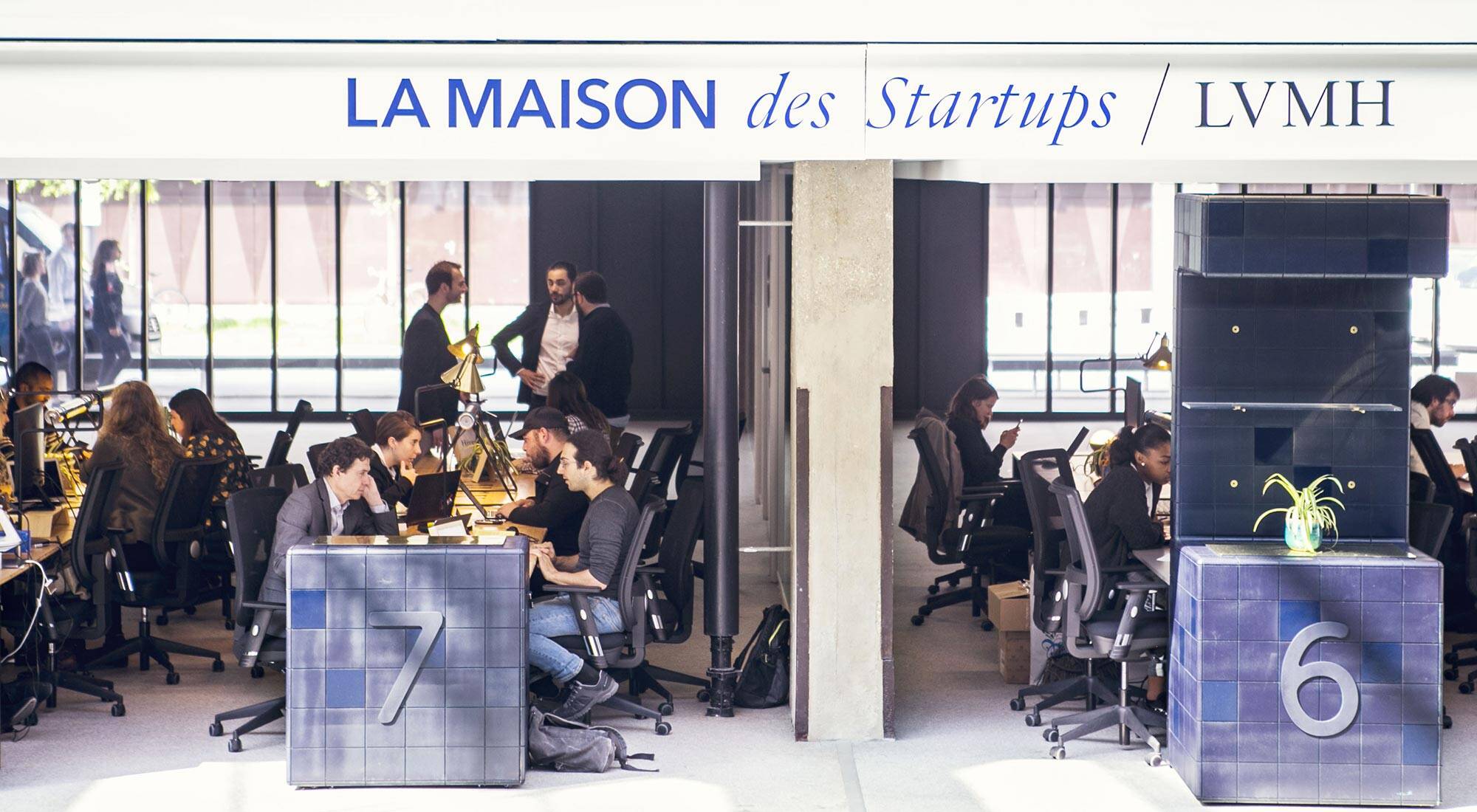 Inauguration of La Maison des Startups LVMH at STATION F 