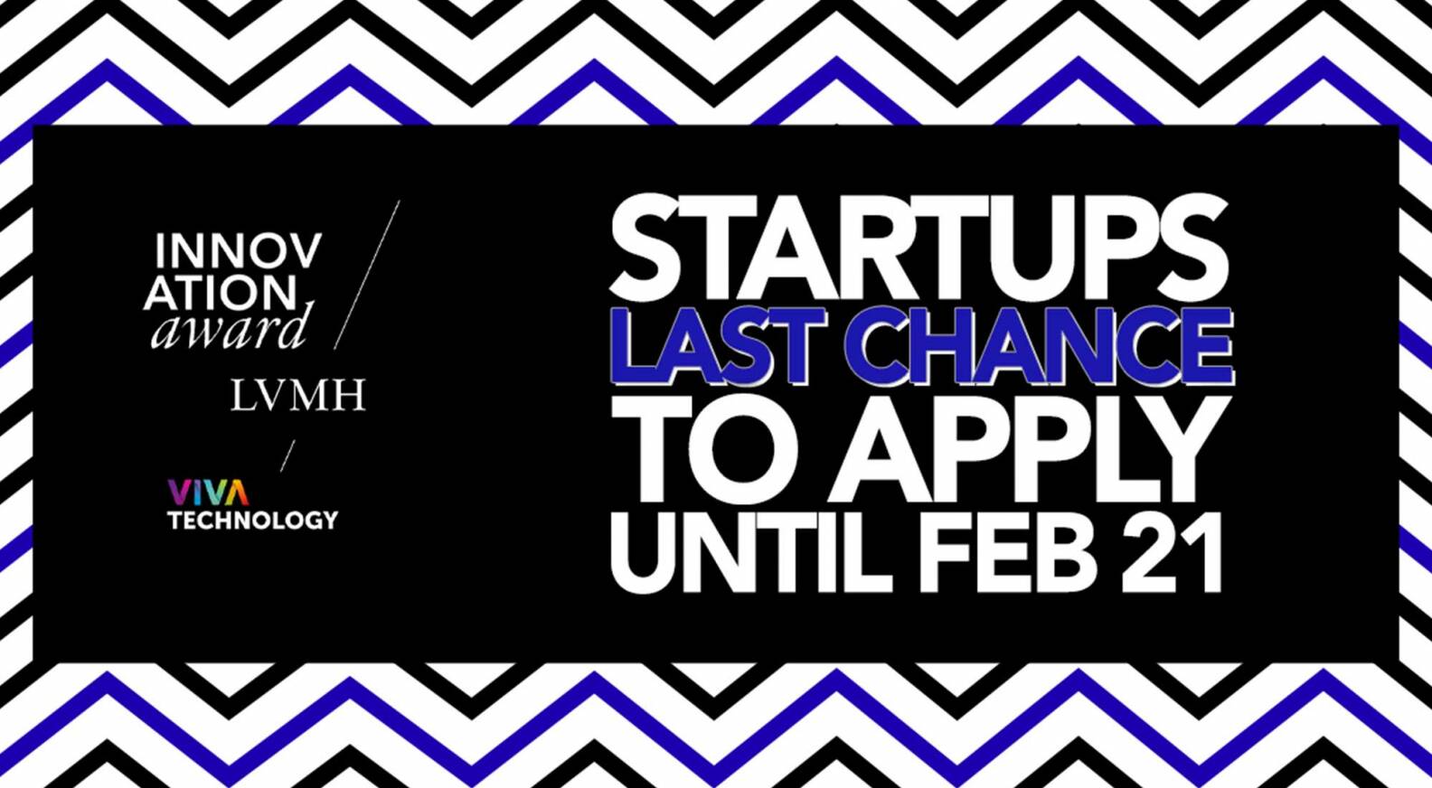 LVMH a X: Last call! Startups, only a few days left to apply for the third LVMH  Innovation Award! @Iancr, Chief Digital Officer, LVMH, has a message for  you: “We want to