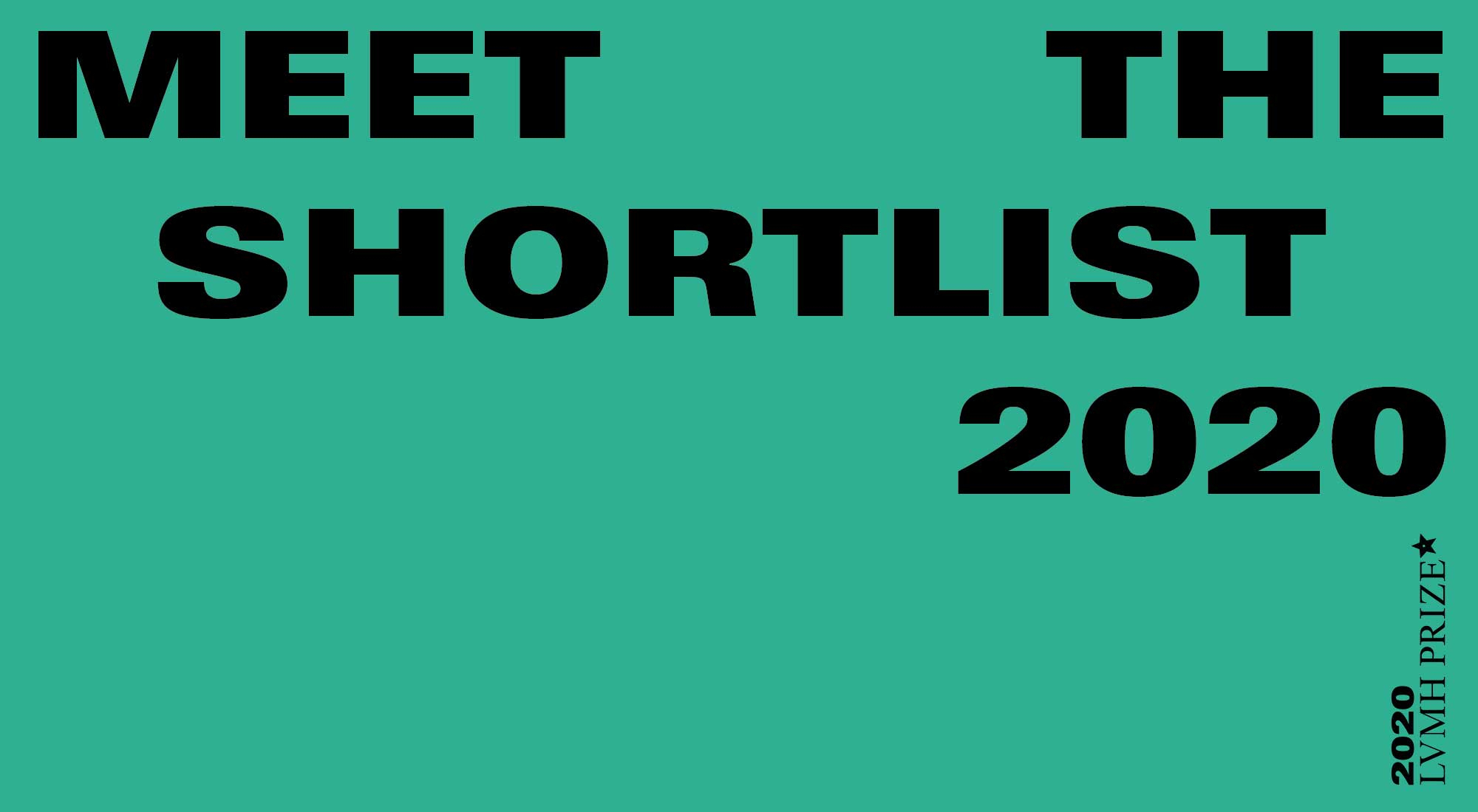 LVMH Prize Announces 20 Short List Finalists For Class Of 2019