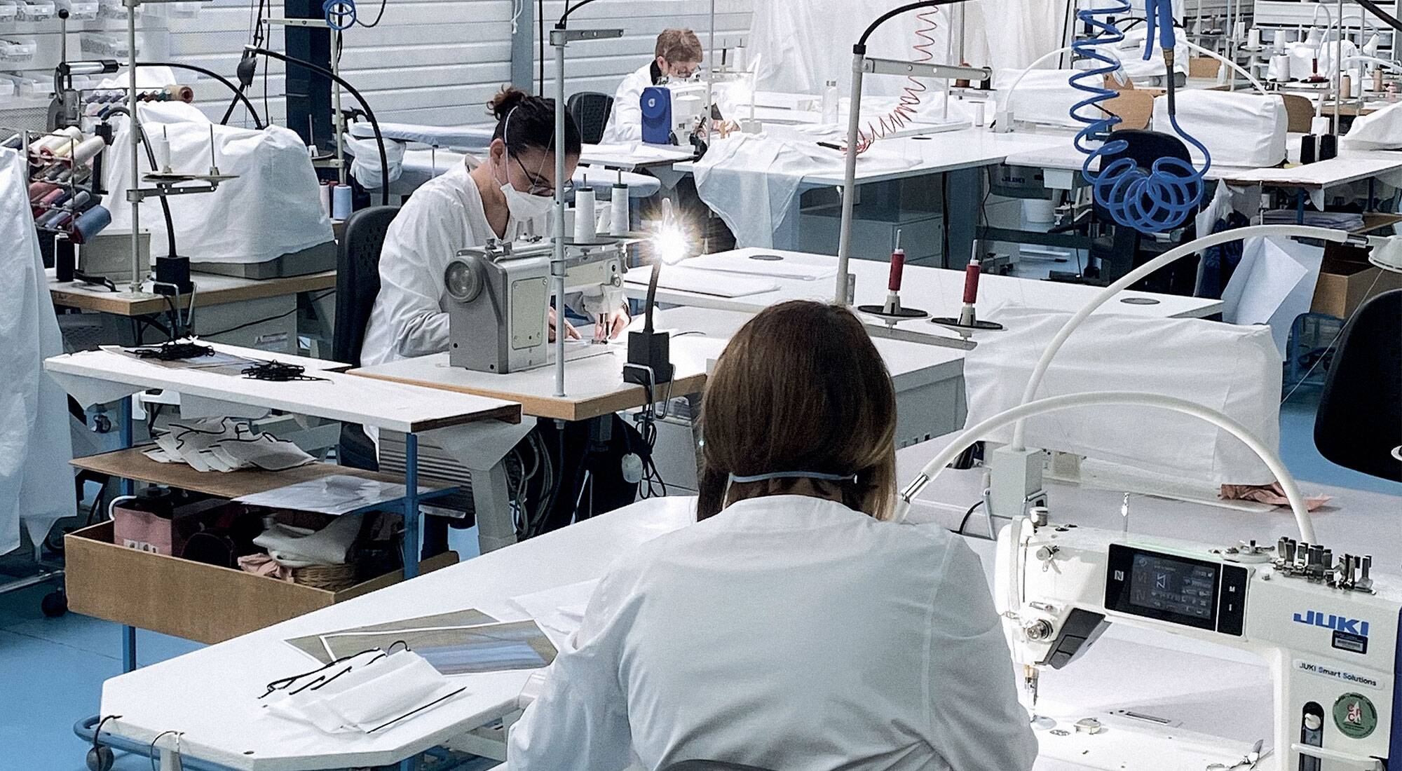 At the heart of the fight against Covid-19 is the manufacture of masks and  gowns by our Maisons - LVMH