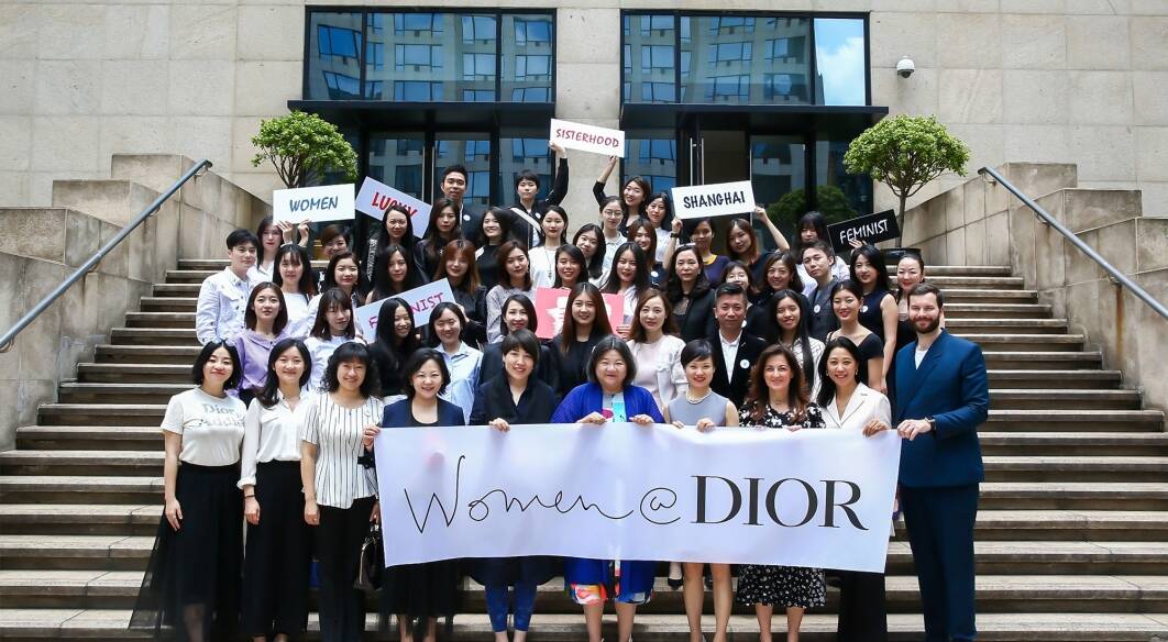 women in dior