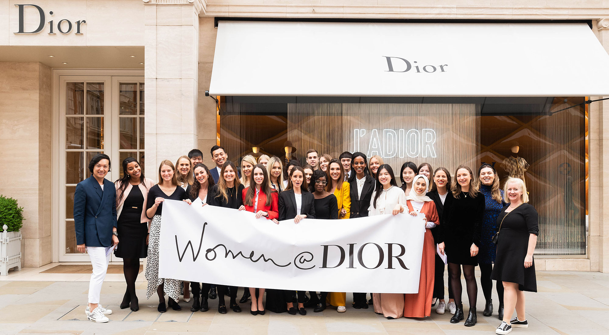 women in dior