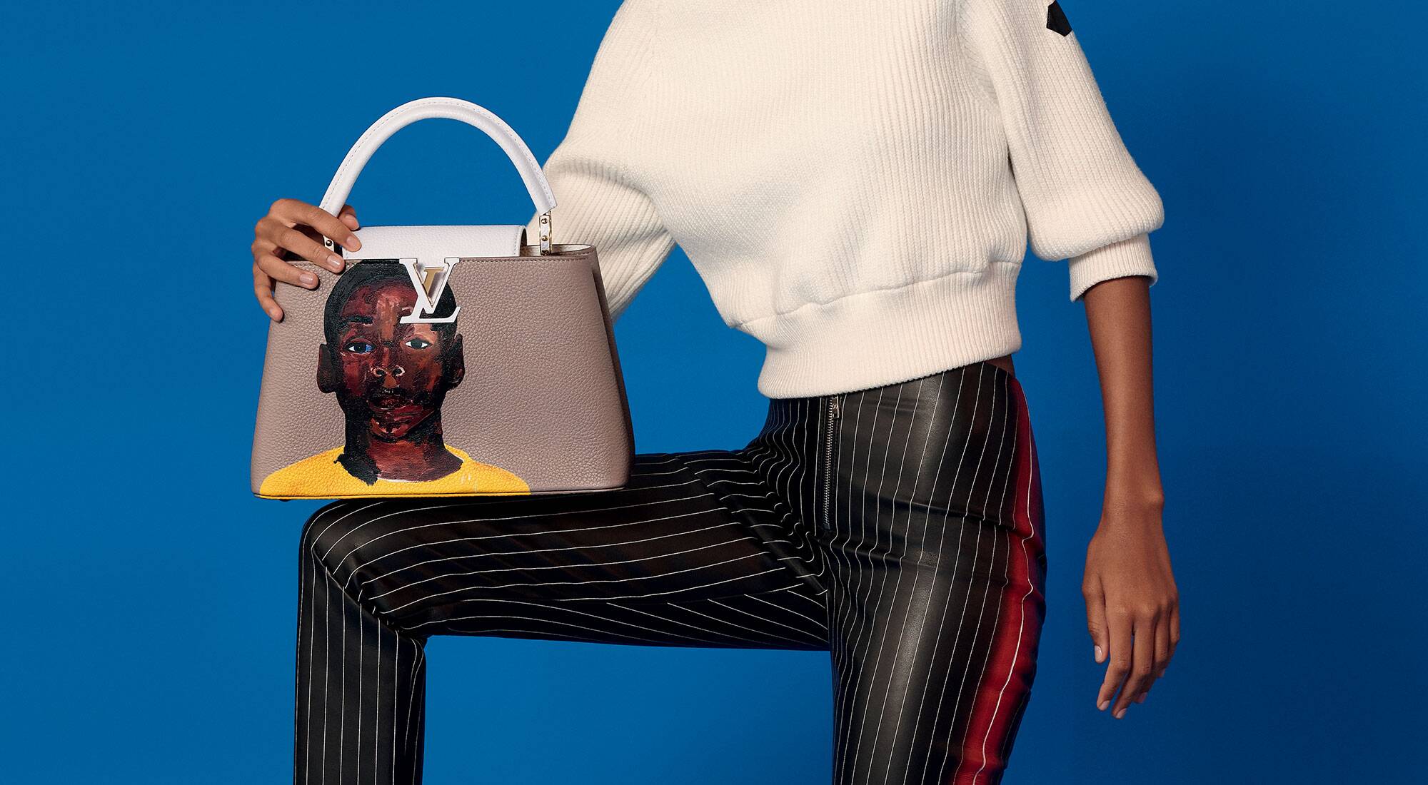 Artist Henry Taylor Reimagines Louis Vuitton's Capucines Bag - MOJEH