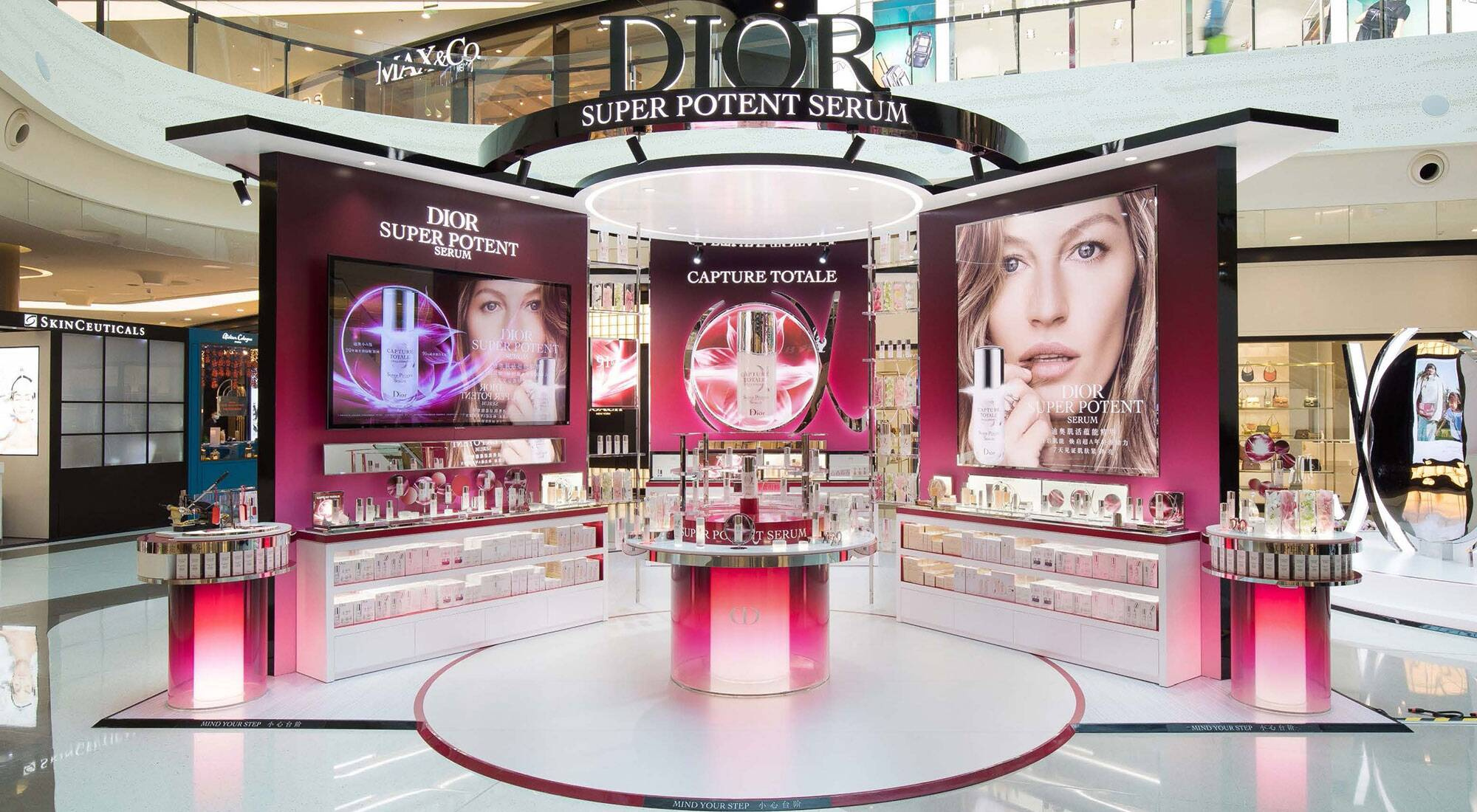 Dior pop-up store