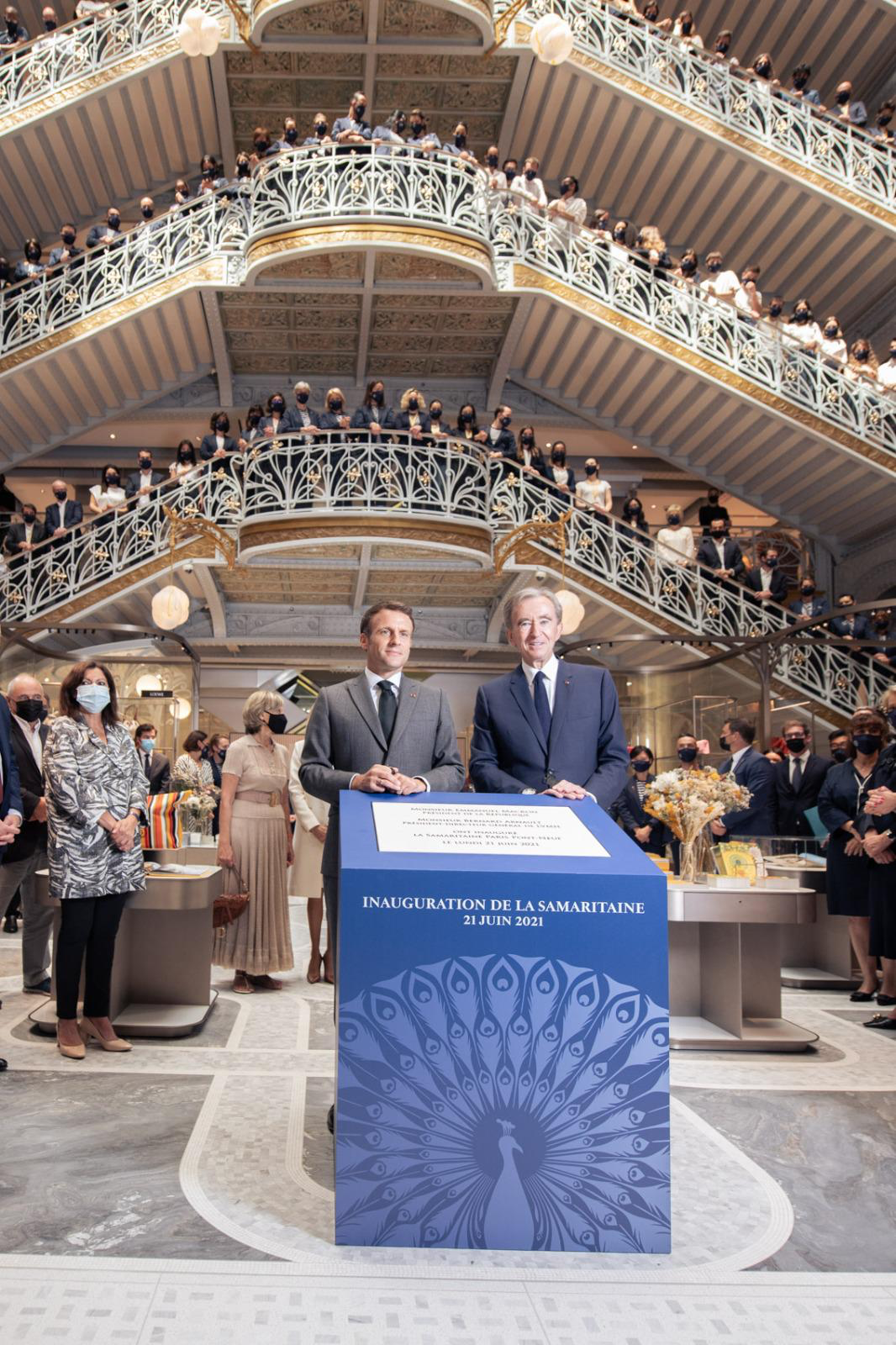In Paris without tourists, LVMH unveils Samaritaine store revamp