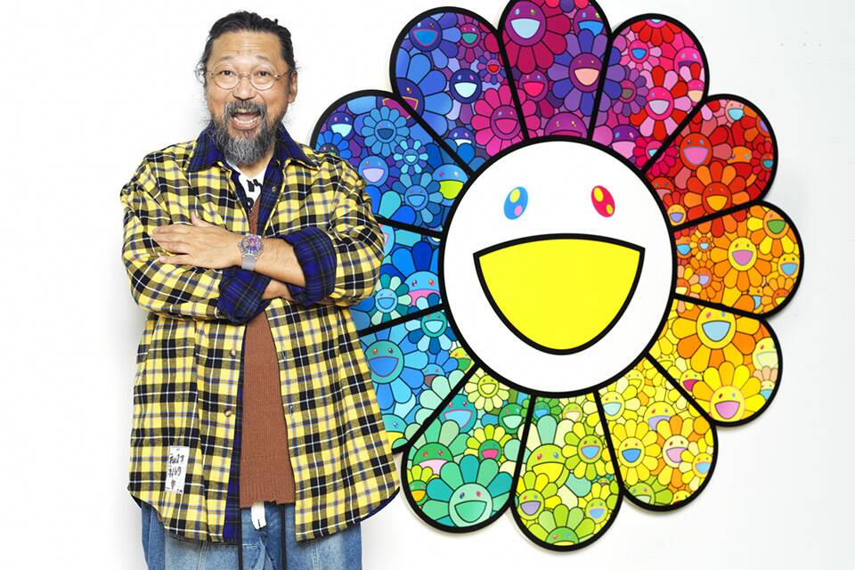 Takashi Murakami flower smiles on limited edition Hublot watch - LVMH
