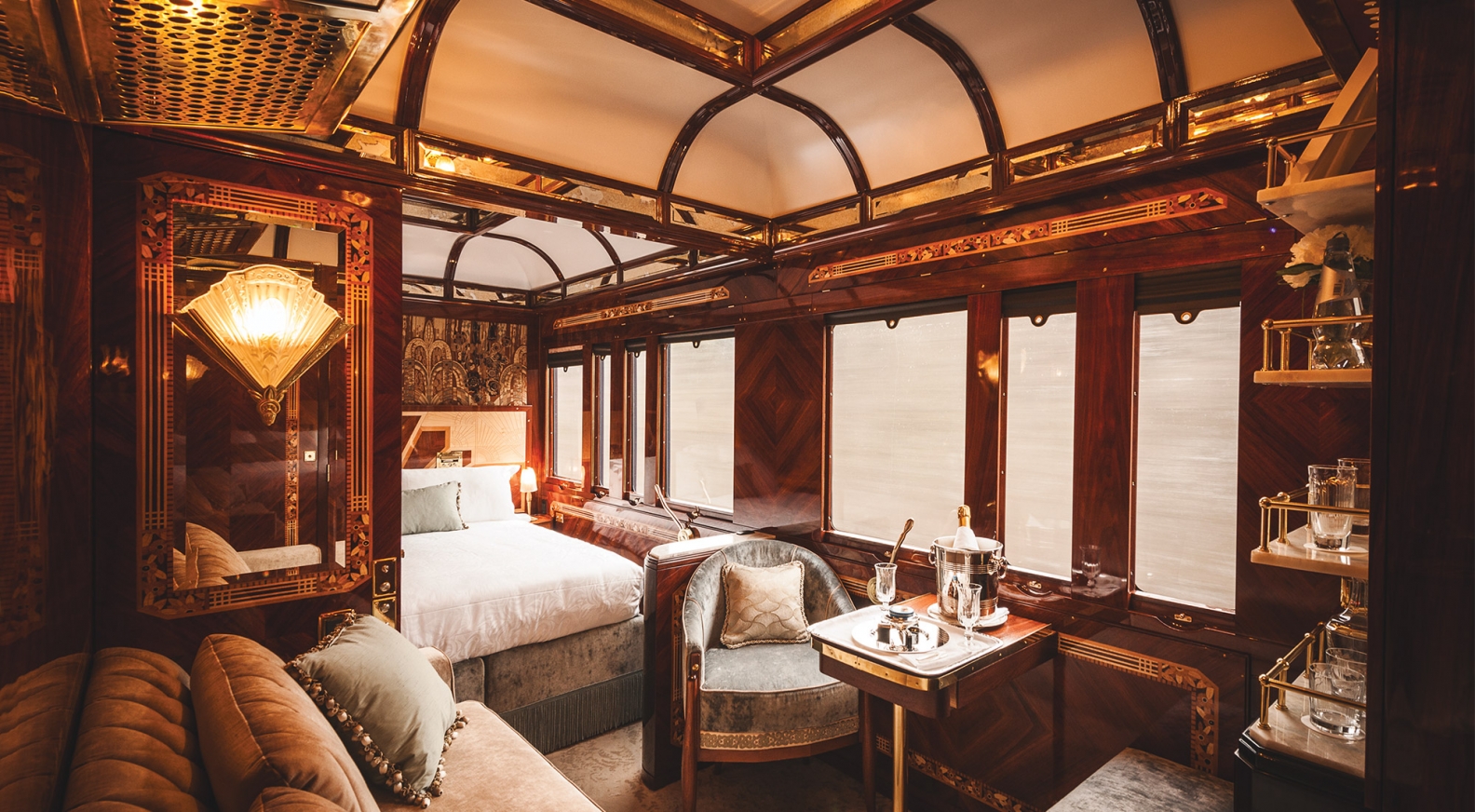 Veuve Clicquot celebrates 250 years aboard the Venice  Simplon-Orient-Express, a Belmond Train - LVMH