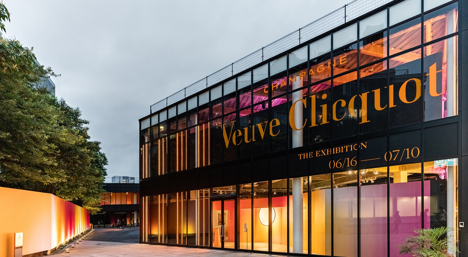 Veuve Clicquot: Solaire Culture London Exhibition: Grand Opening