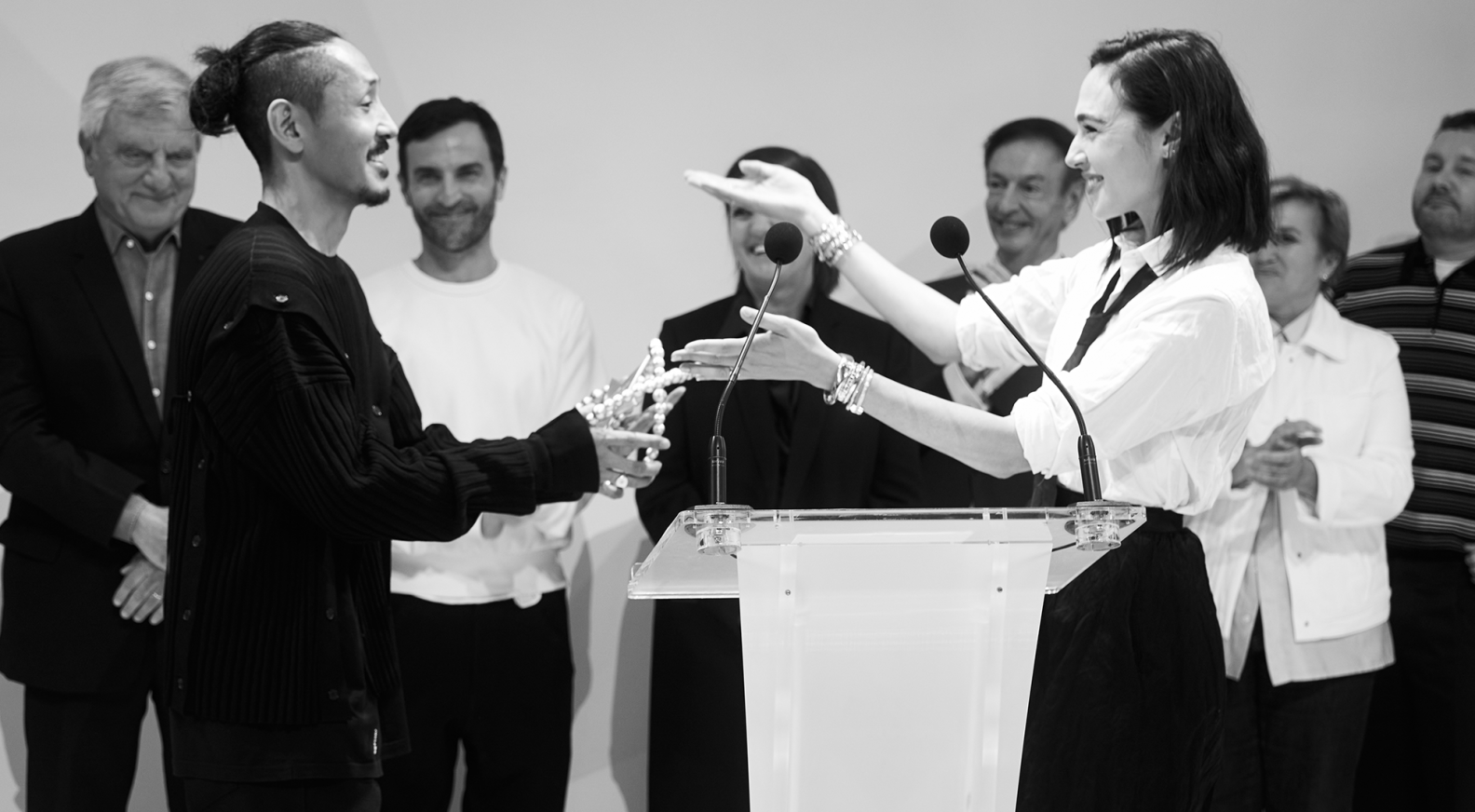 The winners of the LVMH Prize for Young Fashion Designers 2016 - LVMH