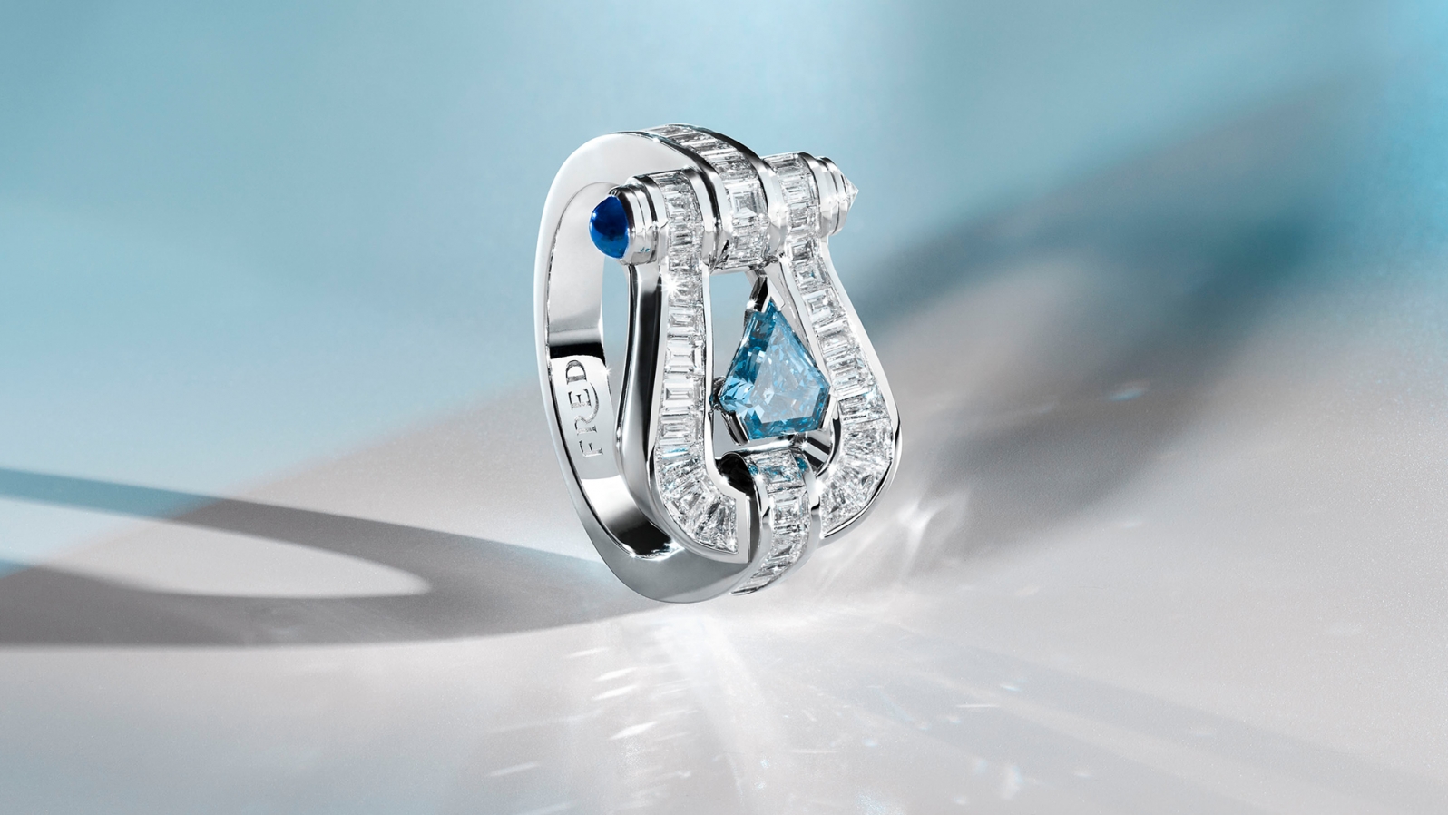 FRED unveils Audacious Blue, the first lab-grown diamond from the